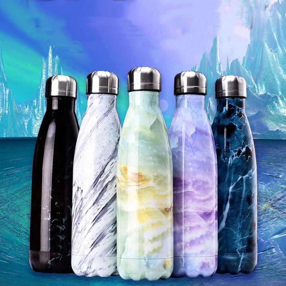 Sport Colorful Cold Cups Insulated Vacuum Flask Water Bottle Keep