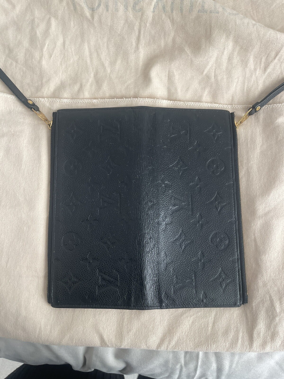 Louis Vuitton M61864 Monogram Adele Zippy Wallet - Black image 6