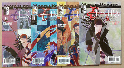 Elektra Glimpse and Echo 1-4 (2002)  Marvel.