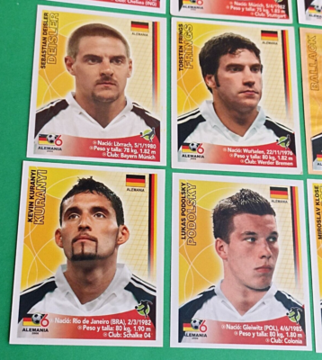 2006 Navarrete Germany World Cup FIFA - E15A IRAN SOCCER TEAM Full Sticker