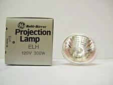 ELH Projector Projection Lamp Bulb 300W 120V AVG-35-HR GE USA
