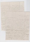 1861 Americus, GA - Confederate Civil War Letter - News of BATTLE MANASSAS Etc