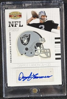 2010 Gridiron Gear NFL Pro Gridiron Signatures #26 Daryle Lamonica #/50 RAIDERS