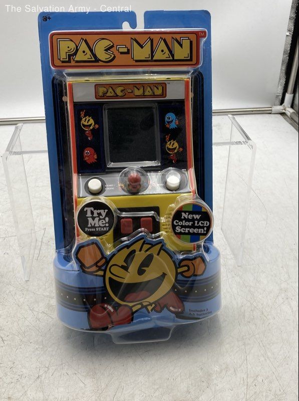 Basic Fun 09530 Pac-Man Classic Mini Arcade Gameplay Handheld Game In Box