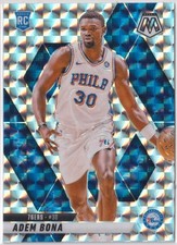 Adem Bona 2024-25 Panini Mosaic Silver Mosaic Prizm Rookie Card #210