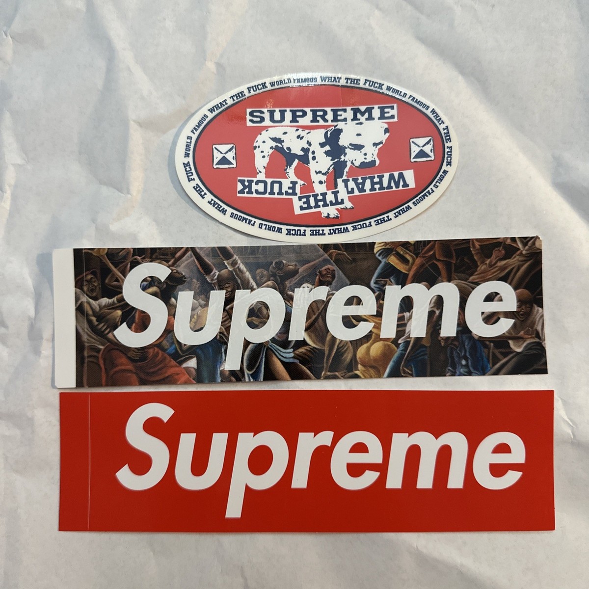 supreme アーニーバーンズステッカー　ボックスロゴ　ステッカー　10枚 Supreme シュプリーム Ernie Barnes Box Logo Sticker アーニー