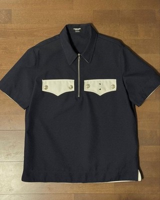 Calvin Klein 205W39NYC Raf Simons Navy Shirt Jacket M Rare Archive