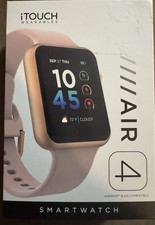 iTouch Air 4 Smartwatch Rose Gold Fitness Track Heart Rate 100 Sports Bluetooth