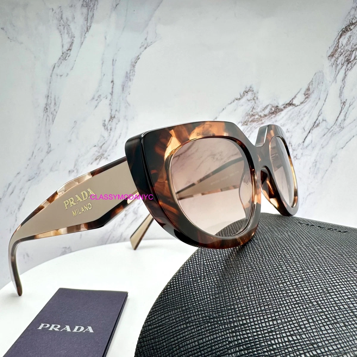 PRADA Brown Cat Eye Sunglasses for Women for sale | eBay