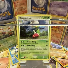 Pokémon TCG Roserade 13/130 Diamond & Pearl Holo Rare (English) - LP