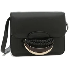 Chloe KATTIE Crossbody Shoulder Bag CHC22US500H27 Black Leather Portugal