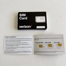 Verizon 5G SIM Card (Open) Nano sim