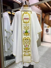White Chasuble Holy Lamb
