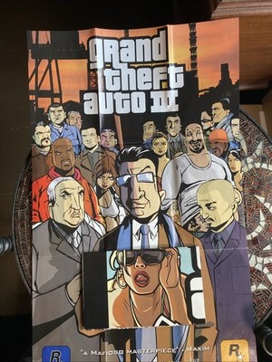 Grand Theft Auto San Andreas, Grand Theft Auto Three Posters Brand New/amazing