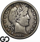 1902-S Barber Half Dollar *Key Date* San Francisco Issue, Lower Mintage