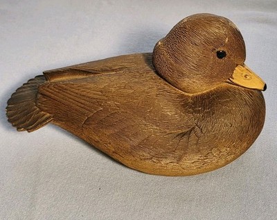 Vintage 1985 Craft-Tex Duck Decoy American Wild Fowl Series 8'' Long