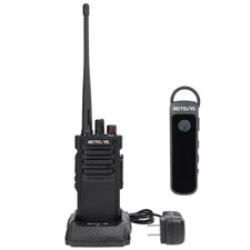 DMR High Power Rugged 3200mAh IP67 Walkie Talkies Long Range With Bluetooth