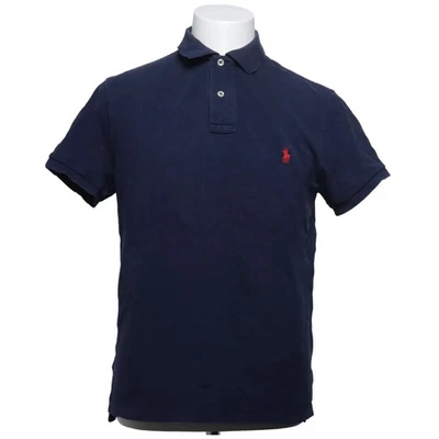 Polo Ralph Lauren, Poloshirt, Größe: M, Blau, Baumwolle, Einfarbig, Herren #M6N - Bild 1 von 4