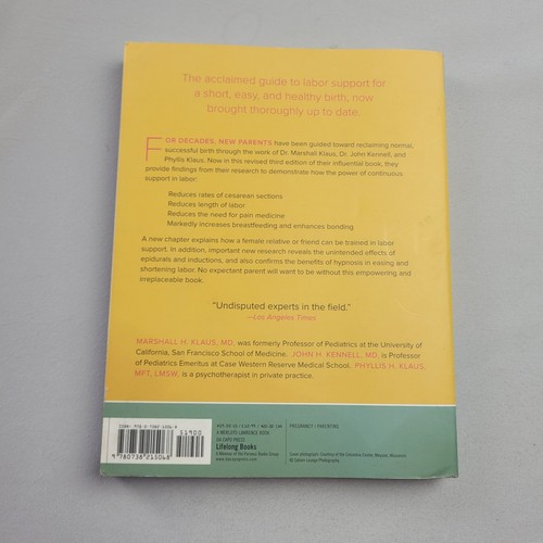 The Doula Book Third Edition by Marshall Klaus Pregnancy & Birth, Midwife Book - Picture 8 of 14