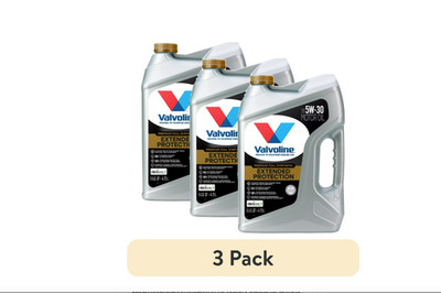Pack of 3 - Valvoline Extended Protection Premium Full Synthetic 5W-30 5 QT