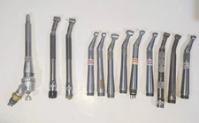 Midwest Lot Of 12 Dental Handpiece , Quiet Air And Tru Torc Slow Speed - READ