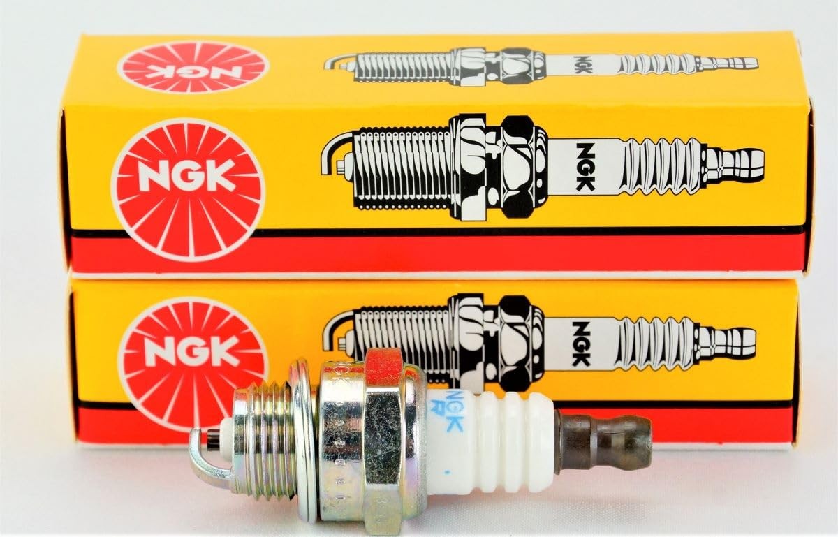 NGK 6703 BPMR7A Spark Plugs Individual Boxed - 2 Pack, Copper 