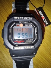 Sanda G-Style Herren LED Uhr Neu 43 mm Shock Resistant