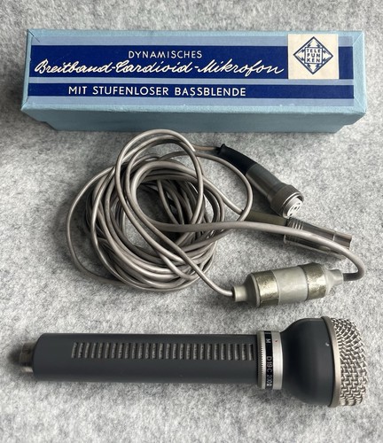 TELEFUNKEN D19C - AKG D19C Mikrofon (1960's Abbey Road Studios / Beatles) m. OVP