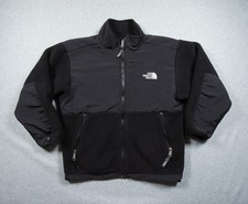 The North Face Jacket Kids Medium Black Denali Fleece Youth Junior Outdoors