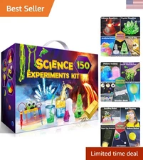 STEM Science Kit with 150 Experiments: Educational Fun for Young Scientists