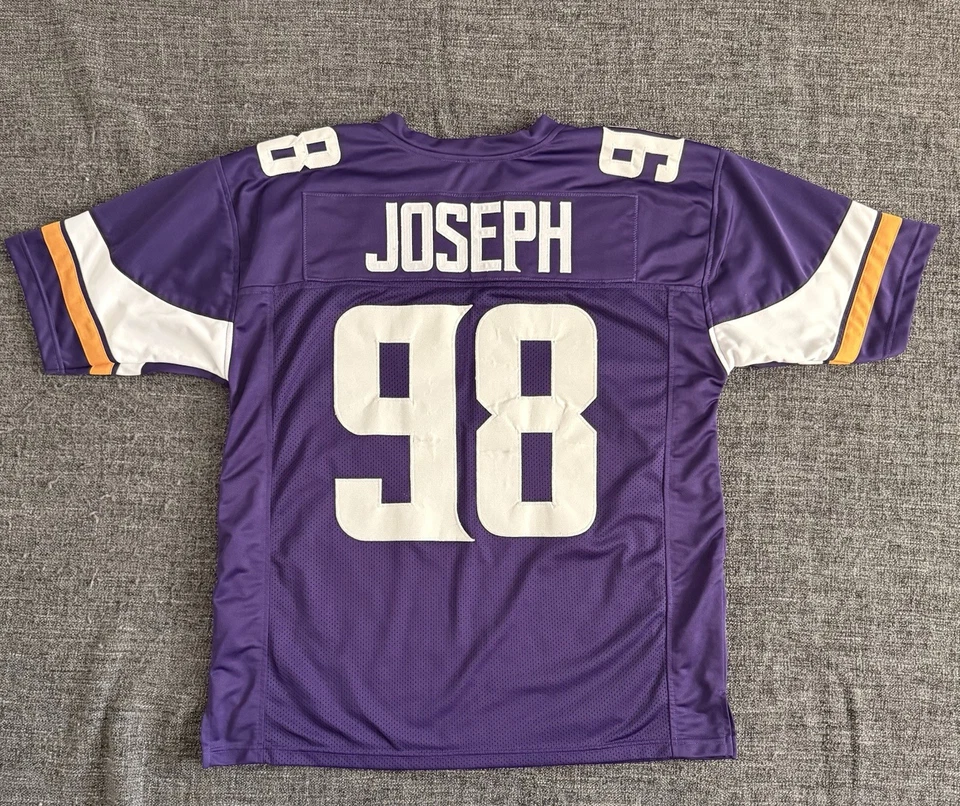 Minnesota Vikings #98 (Unbranded) Linval Joseph Stitched NFL Jersey XL - Image 2 of 4