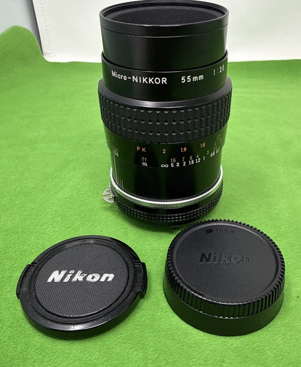 Nikon Micro NIKKOR Nikkor 55mm Focal Camera Lenses for sale | eBay