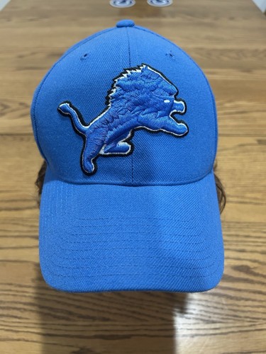 Detroit Lions NFL Vintage Reebok Detroit Blue Adjusting Hat. Hat Is New! - Picture 1 of 10