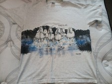 Vintage Dallas Texas San Segal Horse Gray Shirt USA Made Size XL