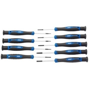 Draper 9 Torx Tx-star Precision Screwdriver Set With 3 Mini Pliers