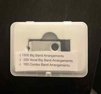 !!!USB Stick with 1000 + Big Band Arrangements, Vocal & Combo Charts
