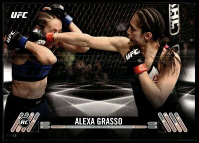 Alexa Grasso 2017 Topps Knockout 5x7 #88 10/49