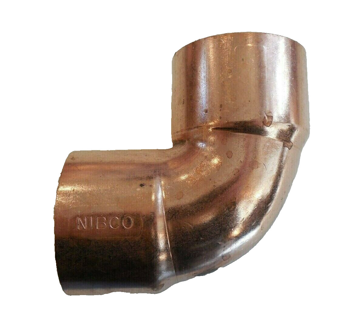 NIBCO 1 1/2-inch x 1 1/2-inch Copper 90-Degree Elbow - NEW