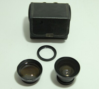 Sigma 55mm Wide Angle + Tele Converter for AF Video Camera VT-S X1.5 VW-S X0.5