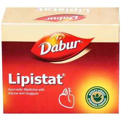 Dabur Lipistat Ayurvedic 50 Caps For High Cholesterol Levels & Lipid