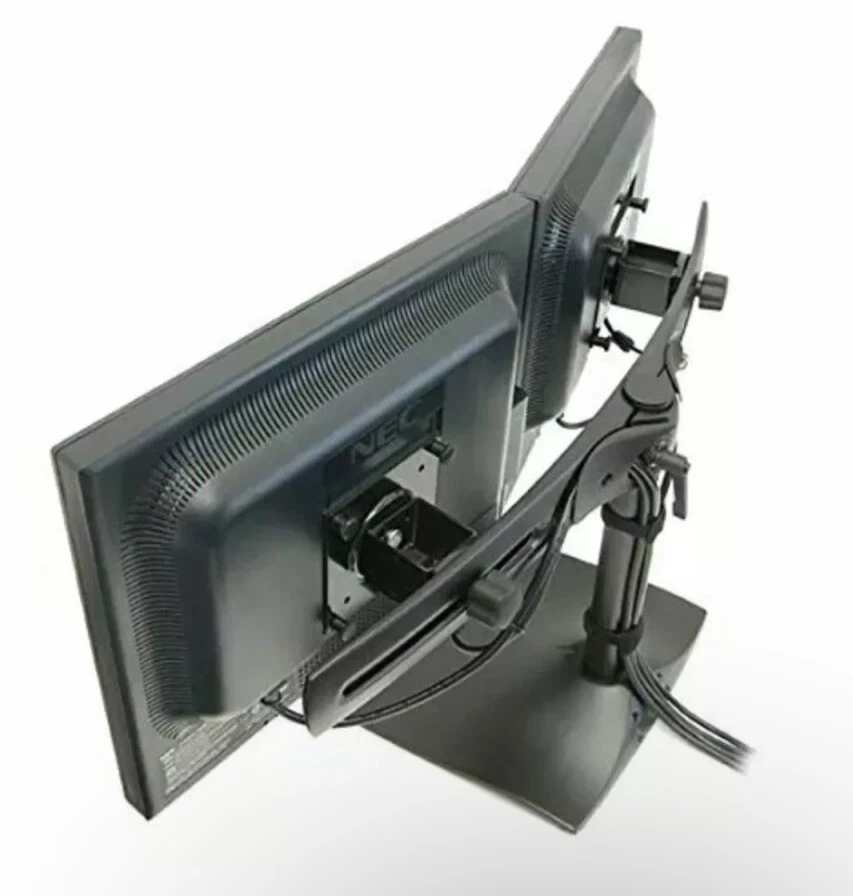 Ergotron DS100 Dual-Monitor Desk Stand (33322200) - Image 2 of 4