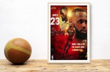 LeBron James Basketball Legend Poster Premium Quality Choose your Size