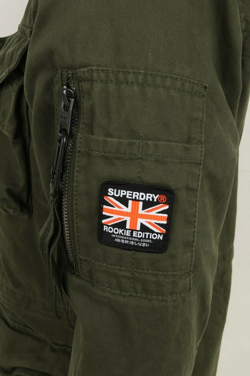 VESTE HOMME SUPERDRY CLASSIQUE ROOKIE 4 POCHES EN KAKI (M5000011A S6Y)