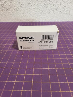 Rayovac AAAA 25A LR61 1.5V Alkaline Batterien Nicht Wiederaufladbar 40Stü_0.28_5