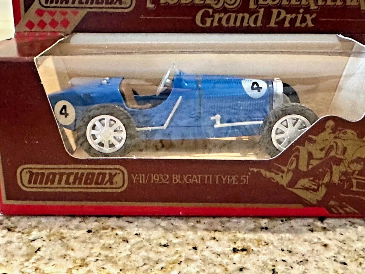 Matchbox Models of Yesteryear y-11 1931 bugatti type 51 海外 即決-