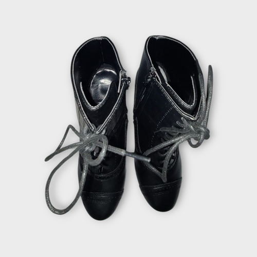 Ellie 2.5" Heel Victorian Bootie Women Shoes Boots 253/SARAH Size US 7 Black - 第 9/9 張圖片