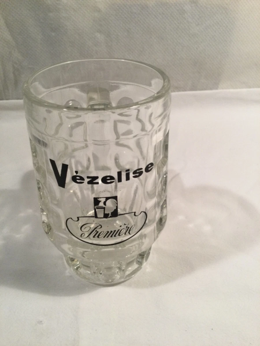Verre publicitaire à bière de Lorraine VEZELISE-GRENIER DES MERVEILLES