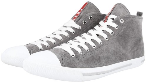NoBull M7.5/W9 SuperFabric High-Top Gray Trainers - Gently  display picture 3