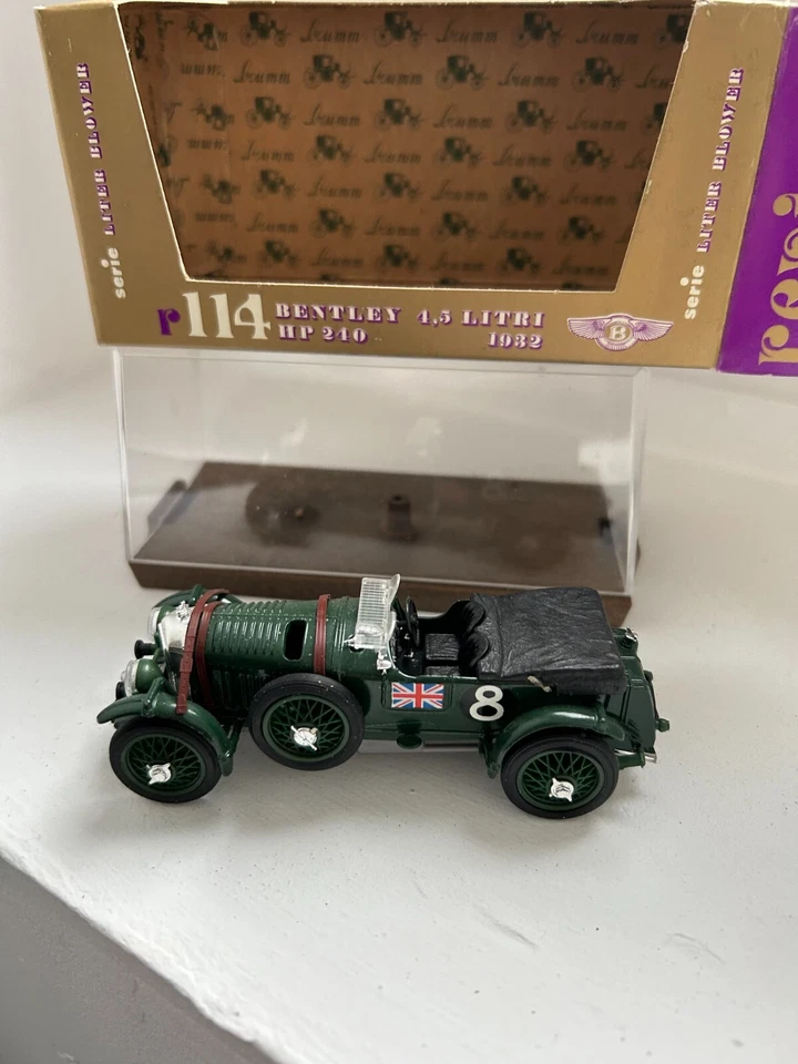  Brumm serie ORO N° 114 Bentley 4.5 Litri HP 240 1932 1/43 - Photo 3/4
