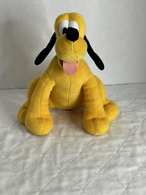 Disney Mickey Mouse Pluto Dog Plush Stuffed Animal Toy